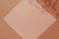 Gold diamond frame psd on brown background