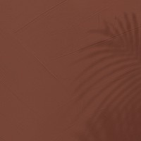 Brown textured background psd with tropical leaf shadow