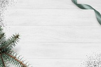 Christmas festive wooden background design space