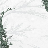 Wintery Christmas pine psd background