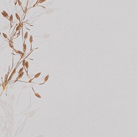 Minimal botanical background and wallpaper