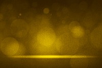 Gold bokeh textured plain product background