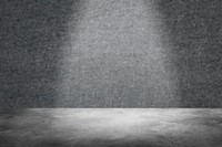 Dark gray cement wall with spotlight product background