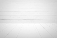 Rustic white planks product background