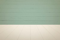 Green and beige planks product background