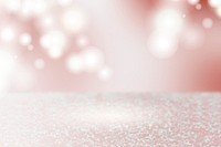 Pink silver bokeh textured plain background