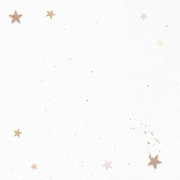 PSD minimal star confetti background text space