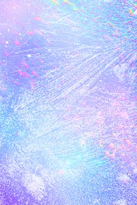 Iridescent holographic plastic texture background