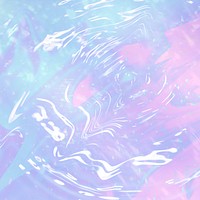 Holographic pastel gradient water surface texture background