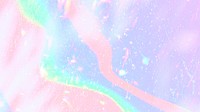 Holographic background pastel wavy pattern design space