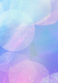 Blue holographic texture bokeh background
