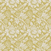 Nature ornament yellow seamless pattern background vector