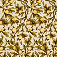 Nature ornament seamless pattern background vector