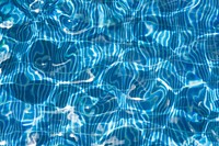 Blue water textured background vector