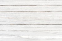 Plain white wooden plank textured background vector
