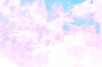 Pink and blue oil paint textured background vector
