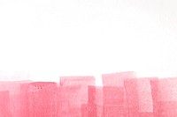 Pink paint on a white wall vector