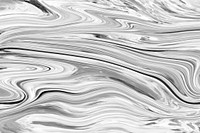 Black and white fluid textured background vector