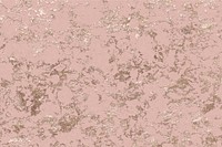 Pink and gold marble patterned background vector