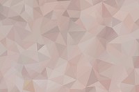 Brown polygon patterned background vector