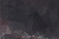 Black  polygon patterned background vector