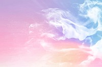 Abstract pastel smoke background vector