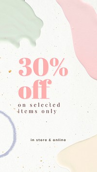 30% off template collection vector