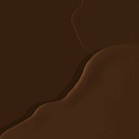 Abstract dark brown acrylic paint social media background