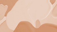 Acrylic nude fluid texture background with design space