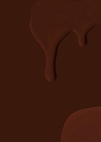Dark brown fluid paint abstract poster background