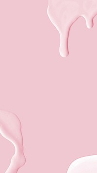 Pastel pink acrylic paint phone wallpaper background