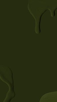 Acrylic painting dark olive green phone wallpaper background