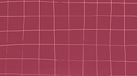 Grid pattern dark pink square geometric background deformed