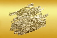 Gold brush stroked textured background