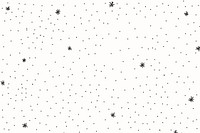 Minimal black & white star pattern vector