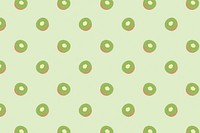 Vector seamless kiwi pattern pastel background