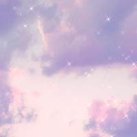 Sparkle cloud purple dreamy background