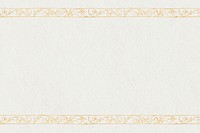 Filigree border psd in gold