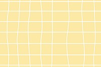 Psd cursive grid yellow pastel aesthetic background for kids