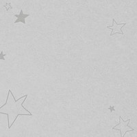 Gray hand drawn psd stars textured pattern for kids