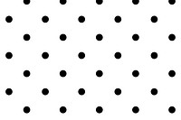 Black and white psd polka dot cute pattern wallpaper