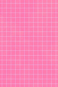 Pink aesthetic psd grid background social banner