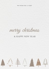 Season&#39;s greetings card vector Christmas background