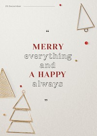 Psd Christmas greeting festive background