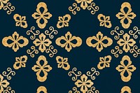 Psd Chinese pattern gold oriental background