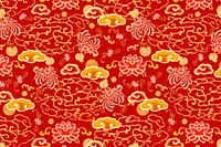 Psd Chinese wave pattern oriental background