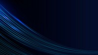 Futuristic blue vector glowing neon wave wallpaper