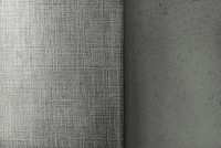 Gray concrete and canvas fabric textured background