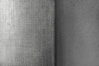 Gray concrete and canvas fabric textured background vector