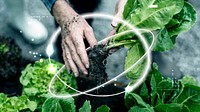 Smart farming 5.0 green plant product agricultural technology blog banner
